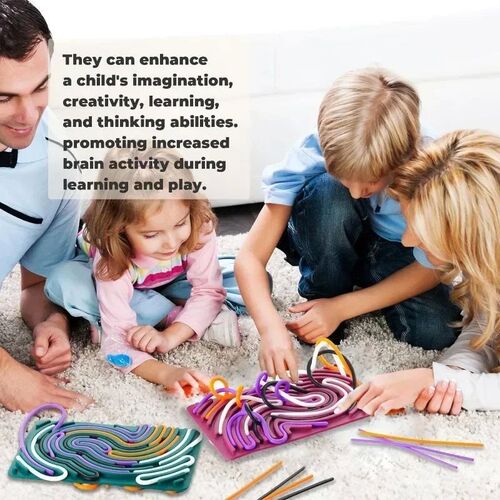 Sensory Activity Board for Kid Busy Board Motor Skills Monte