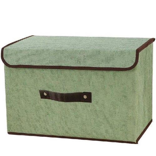 5~1pcs Fold Non Woven Fabric Storage Box Gray Home Supplies