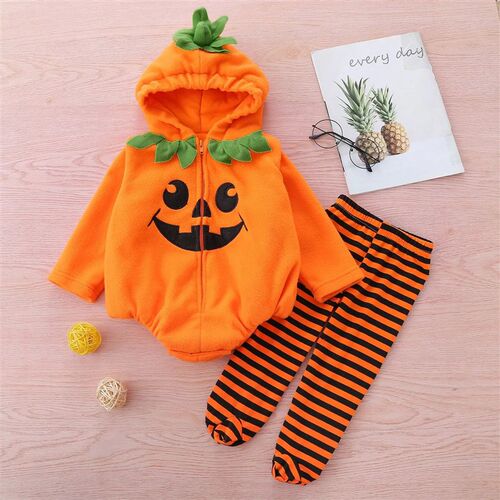Newborn Infant Baby Girls Boys Halloween Clothes Sets Long S