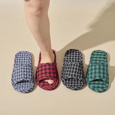 Women Slippers Lightweight Home Shoes Antislip Soft Indoor F