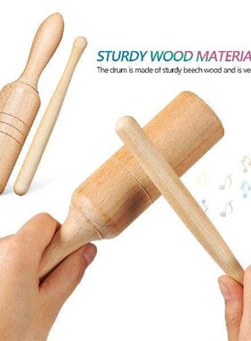 2 Sets Orff Instrument Wooden B Handheld Music Toys