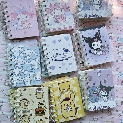 Thickened Coil Book A7 mini Notepad Diary Cute Kumi Notebook