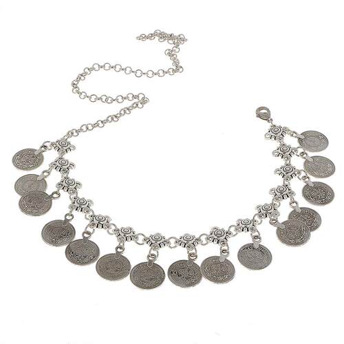 Bohemian Gypsy Style Coins Tassel Head Chain Headpieces Head