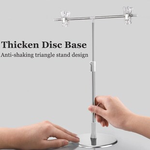 Photography Photo Backdrop Stands Adjustable T-Shape Backgro