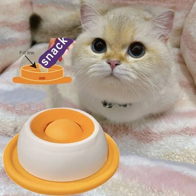 Pet Lick Mat Yogurt Licking Plate Slow Feeder for Dogs & Cat
