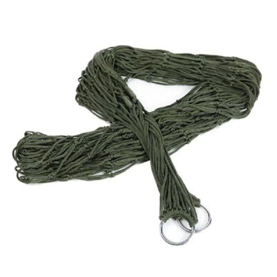 2024 Outdoor Hammock With Hammock Straps Nylon Rope Meshy Ha
