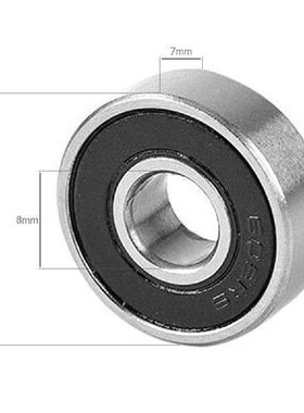 10pcs/set 608-2RS Skateboard Bearing Anti-rust Inline
