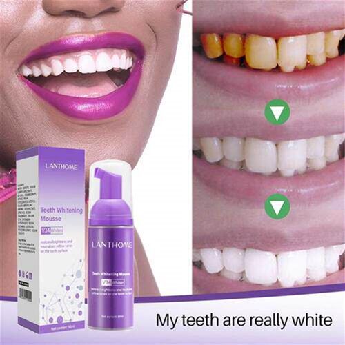50ml Teeth Whitening Mousse Deep Cleaning Sta Repair Bright