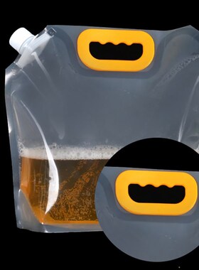 1PC 1/1.5/2.5/10/5L Clear Drinking Bags Drinks Flasks Liquor