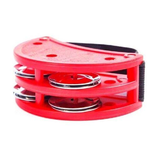 Foot Drum with Steel Bells Musical Instrument for Concert
