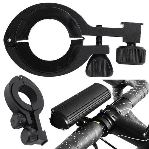 Bike Light Holder Aluminum Alloy Cycling Lamp Base Lightweig