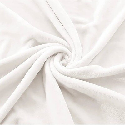 Christmas flannel air-conditioned nap blanket snowflake Sant