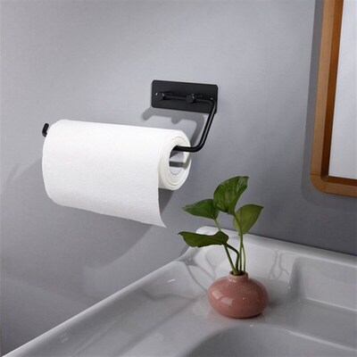 Kitchen No Drilling Paper Roll Holder Kitchen Towel Dispense