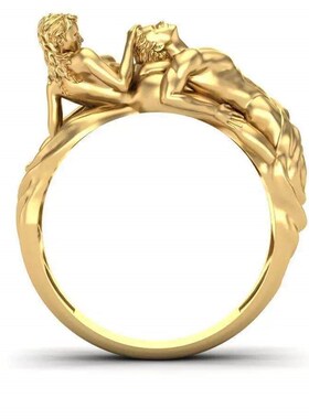2024 Fashion Rings Men and Women Characters Couple Rings Exa