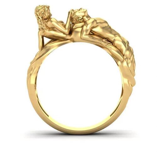 2024 Fashion Rings Men and Women Characters Couple Rings Exa