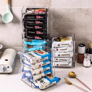 Desktop Instant Noodle Storage Organizer, Cabinet Ramen Tidy