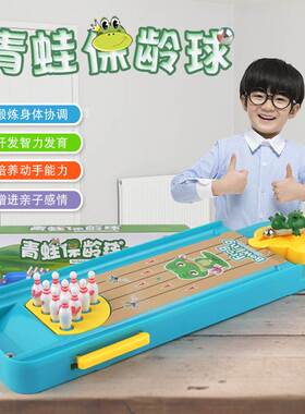 Bowling Shooting Board Games Desktop Ball Table Game Toy