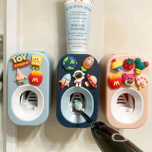 Automatic Kids Toothpaste Dispenser Toothpaste Squeezer for