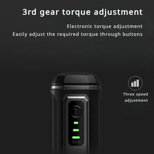 Electric Screwdriver 3-Speed Large Torque Cordless 2000mAh B