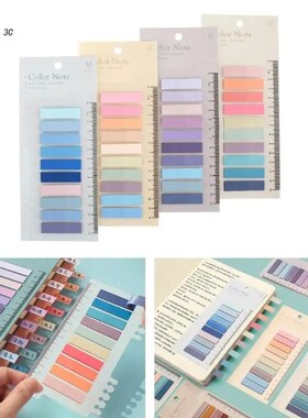 4/6/8/10/12/14/18 Packs Sticky Tabs Book Tabs, 40/60/80 Colo