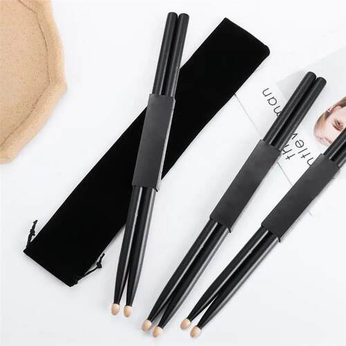 1Pairs Drum s 5A Wood Tip Drumsticks Consistent Weight Pitch