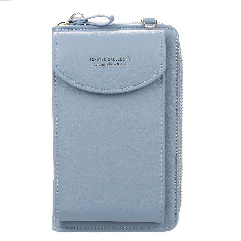 Womens Wallet Shoulder Mini Leather Bags Straps Mobile Phon
