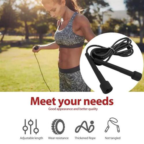 1PC 2.8M Speed Jump Rope Professional Adult Children Gym PVC