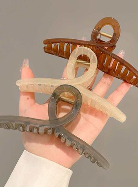 Elegant and Temperament Oversized Grab Clip Womens Hairclip