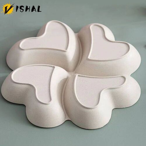 VISHAL Heart Shaped Fruit Platter Creative Plates Storage Bo