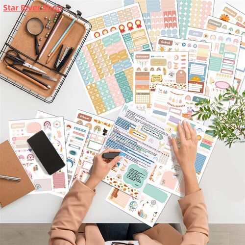 Planner Stickers 24 Sheets 1700 For Diary Stickers Notebook