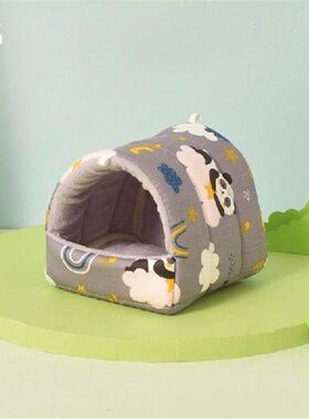 831B Small Pet Hammock Bed Small Animals House Mat Hideout