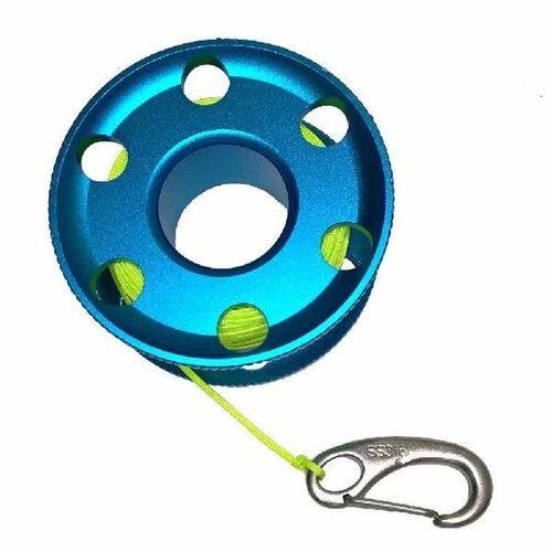 30/50M Aluminium Scuba Diving Finger Spool Reel with