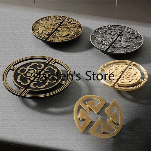 Handles for Furniture Retro Half Circle Cabinet Door