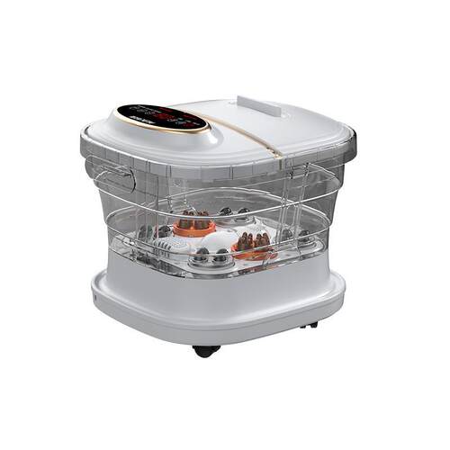 Folding Foot Tub Foot Bucket Bubble Surfing Home Massage Foo