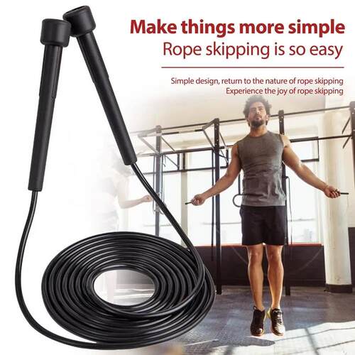 Speed Jump Rope Professional Men Women Gym PVC Jumping Skipp