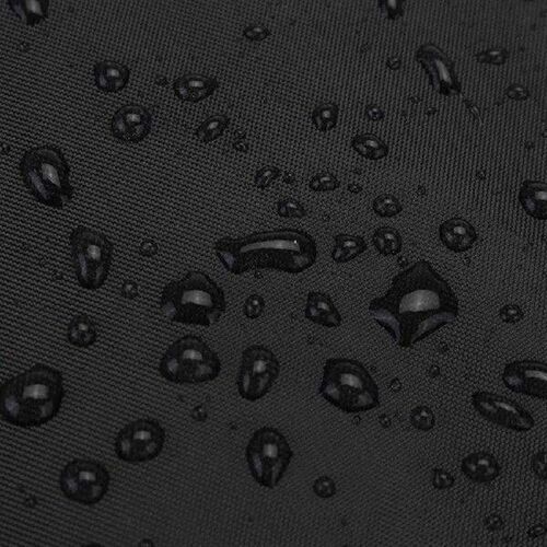 Black Dust Cover 54*76*69cm Fade Resistant For Weber