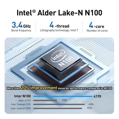KINHANK Super Console X Intel N100 Windows 11 60000 Games fo