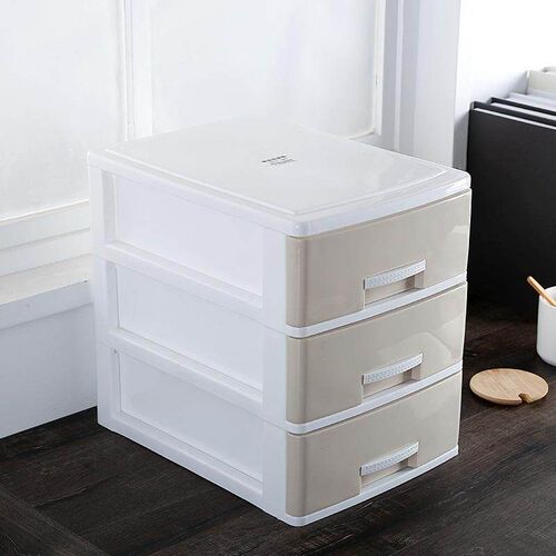 Plastic office small drawers desk storage cabinet storage