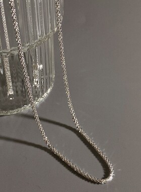 2022 New Popular Silver Colour Sparkling Clavicle Chain Chok