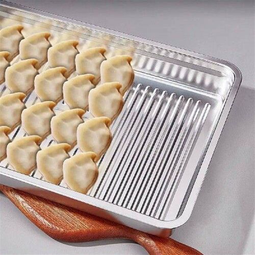 Stainless Steel Fresh-keeping Box Rectangular with Plastic