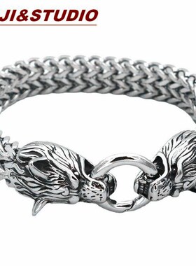 Stainless Steel Brlet for Men Titanium Steel Hip-Hop Brlet N