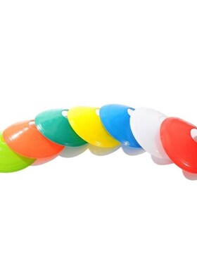 10Pcs Agility Disc Cone Set Football Training Saucer Cones M