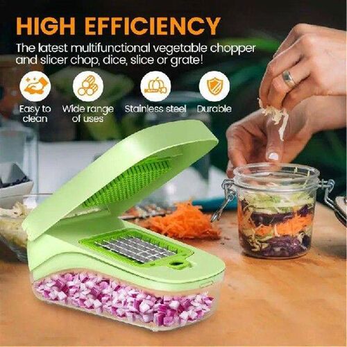 Onion Chopper Multifunctional Carrot Chopper With Container