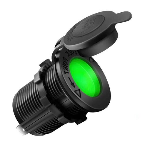 12V Car Cigarette Lighter Socket Waterproof Dustproof Auto B