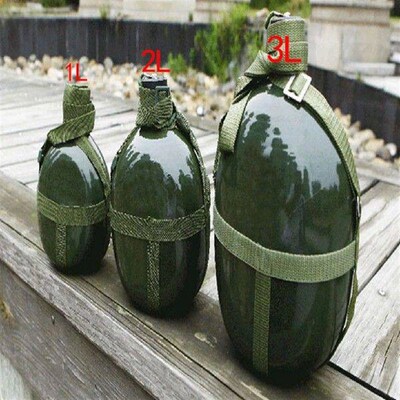 Metal Aluminum Camping Bottle For Outdoor Available In