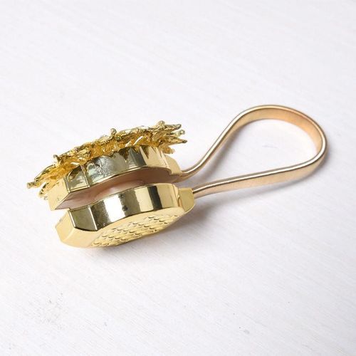 窗帘扣环法式绑带磁铁窗帘扣配件绑绳系带挂绳子磁性免打孔绑带热