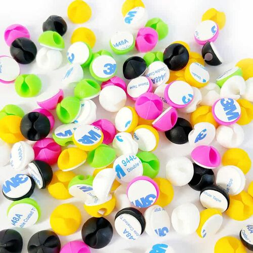 *10PCS Self-adhesive Wire Tie Cable Mount  Car line Computer