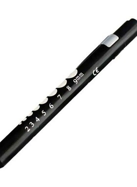 1PCS Reusable LED Medical Penlight Flashlight With Pupil Gau