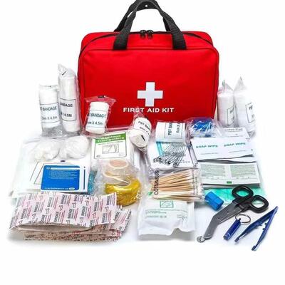 184pcs First Aid Kit, Multi-purpose Emergency Medical Suppli