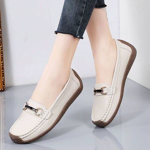 Womens Flat Shoes Versatile Womens Leather Shoes Spring So